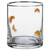 Embossed Croissant Tumbler Glass
