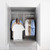 Space Saving Hangers 3pk - Grey