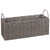 Rectangle Woven Storage Basket - Grey