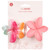 Style Studio Flower Hair Clamps 2pk - Pinks