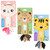 Animal Hair Brush with Bobbles - Cat