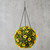 Hanging Floral Topiary Ball - Sunflowers