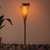 Solar Powered Santorini XL Post Light - Taupe