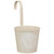 Heritage Gardening Hook Plant Pot - Cream