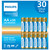 Philips AA Alkaline Plus Batteries 30pk