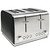 Goodmans Toaster 4 Slice - Matt Black