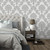 Kensington Grey Wallpaper