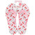 Ladies Cherry Print Flip Flops Sizes 3-8