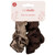 Style Studio Scrunchie 2pk - Black