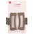 Style Studio Hair Clamps 2pk - Brown