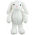 Woof & Co Cuddle Bunny Dog Toy - White