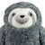 Woof & Co Safari Friends Dog Toy - Snuggly Sloth