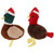 Festive Honking Bird Toy - Turkey