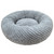 Soft Round Pet Bed - Grey