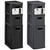 Simply Everyday 3 Drawer Storage Tower - Black