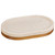 Natural Tray with Wooden Base
