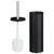 Natural Edit Textured Toilet Brush - Black
