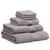 Signature Zero Twist Face Cloth 3pk - Grey