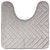 Bathroom Essentials Memory Foam Pedestal Mat - Grey