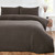 Rowan Pinsonic Charcoal Duvet Set - Double