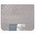 Embossed Chevron Memory Foam Bath Mat - Grey