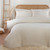 Boho Beach Cream Quilted Duvet Set - Double