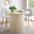 Ezra Travertine Dining Table