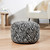 Home Collection Animal Print Inflatable Footstool - Zebra