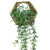 Hanging Plant in Hexagonal Woven Pot