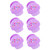 Kitchen Essentials Food Bag Clips 6pk - Cupcakes