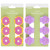 Kitchen Essentials Food Bag Clips 6pk - Cupcakes