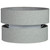 Double Layer Linen Effect Shade - Grey