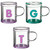 Alphabet Glass Mug - Assorted