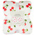 Home Collection Cherry Printed Throw