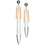 Black & Wood Tongs