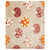 Harvest Pumpkins & Bows Printed Fleece Throw