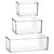 Clear Nestable Storage Tub - Medium