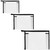 Travel Essential Clear Bags 3pk