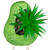 Dangly Leg Foliage - Avocado