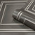 Amara Panel Gunmetal Wallpaper - Silver