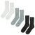 Ladies Chenille Socks 3pk - Assorted