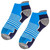 Mens Active Trainer Liners 4pk - Blue
