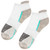 Ladies Active Trainer Liners 4pk - White