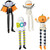 Halloween Shelf Sitters - Mummy