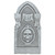 Mini Tombstone Decoration 4pk - Assorted