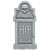 Mini Tombstone Decoration 4pk - Assorted