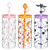 Halloween Glass Tumbler & Straw - Pumpkin