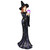 Light Up Resin Witch Ornament 30cm