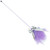 Sweet & Spooky Witches Broom - Purple
