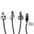The Nightmare Before Christmas 3-in-1 Charging Cable - Jack & Zero